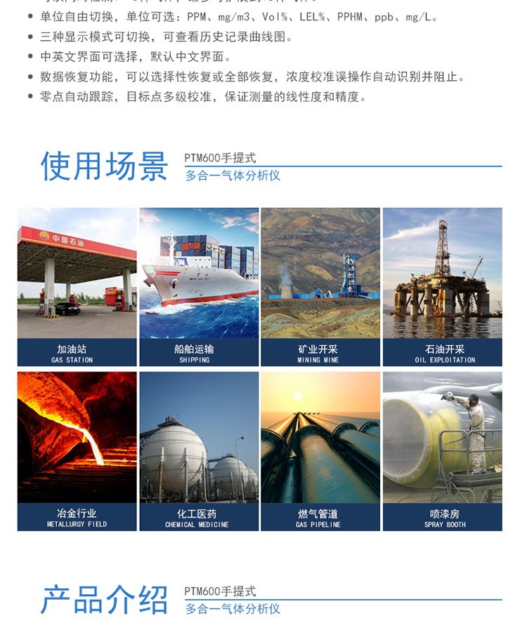 PTM600復(fù)合型氣體分析儀