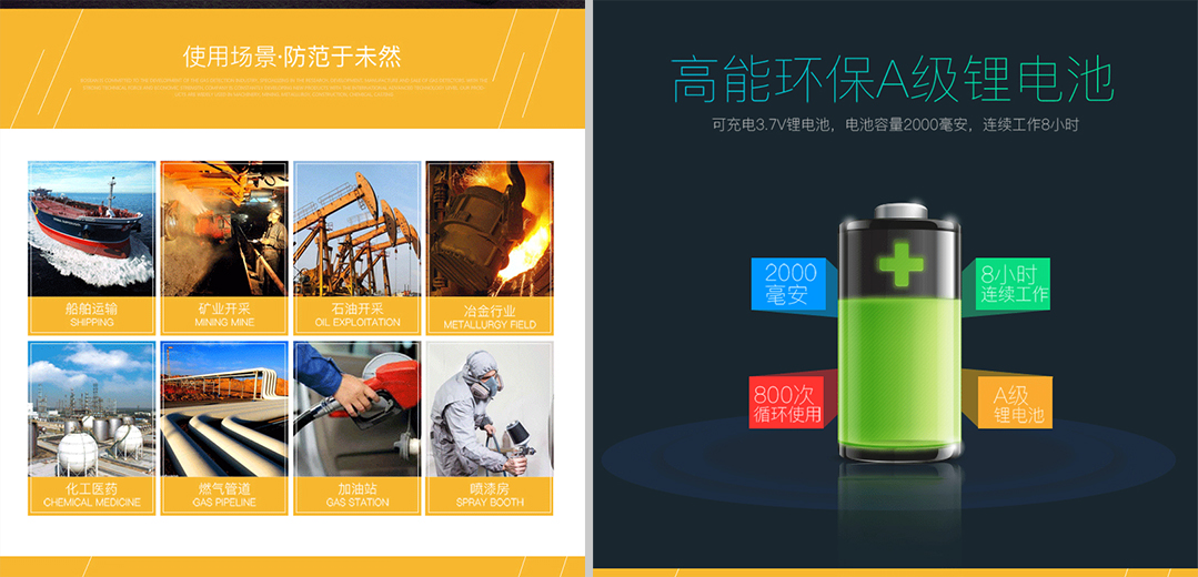 便攜式四合一氣體檢測(cè)儀